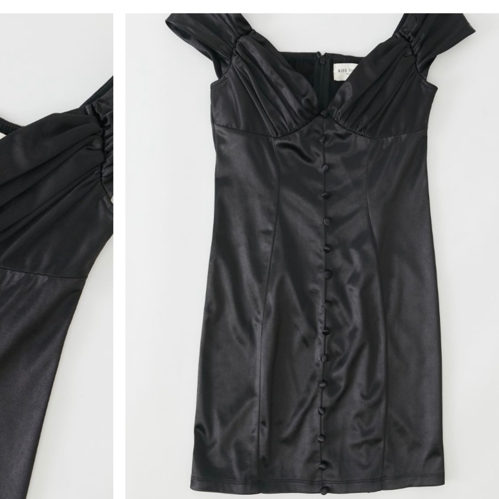 NWT Urban Outfitters Black Mini Dress